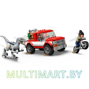 Конструктор LEGO Jurassic World 76946 Блю и Бета ловят велоцираптора картинка 4